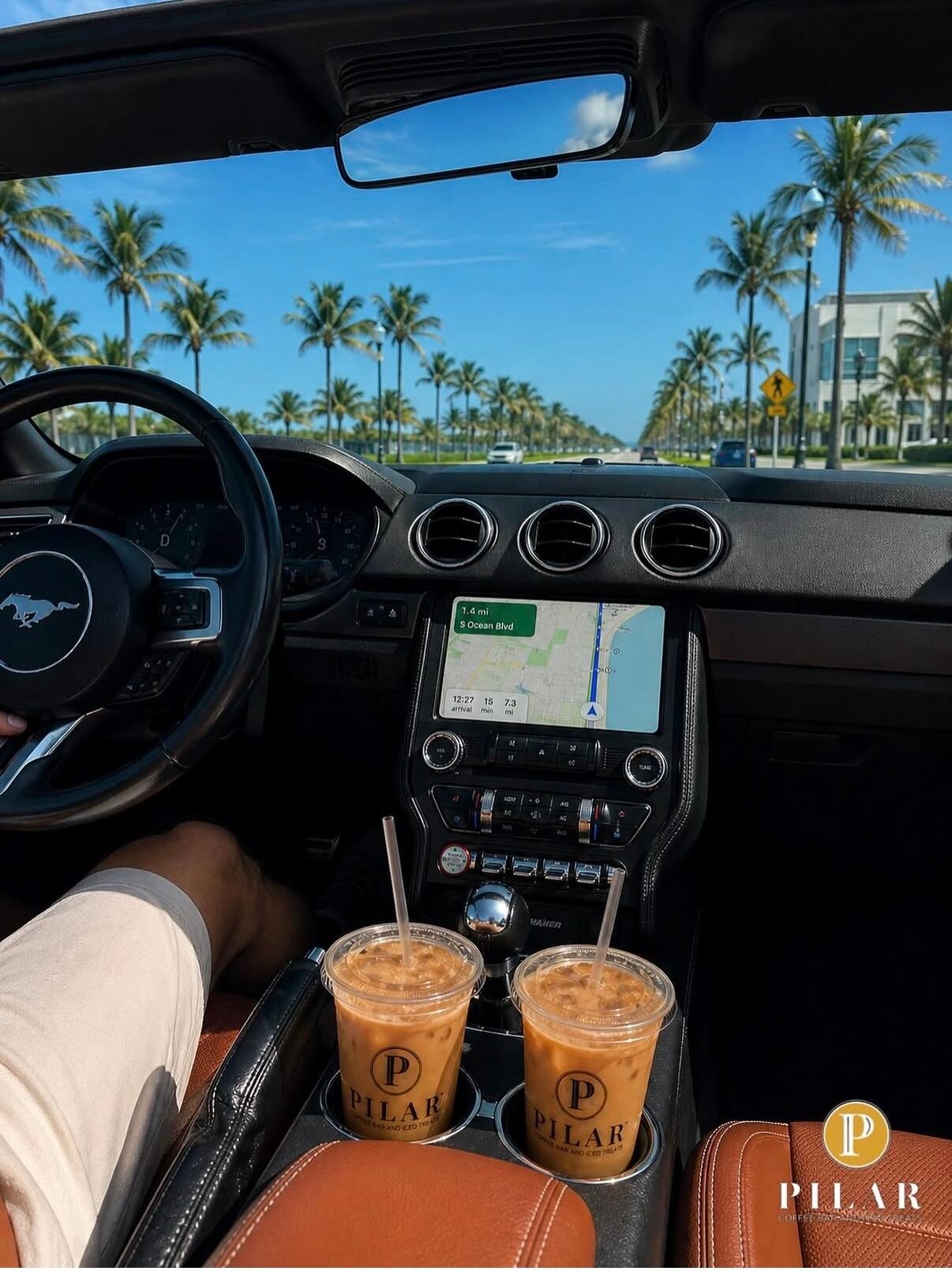 Iced coffee