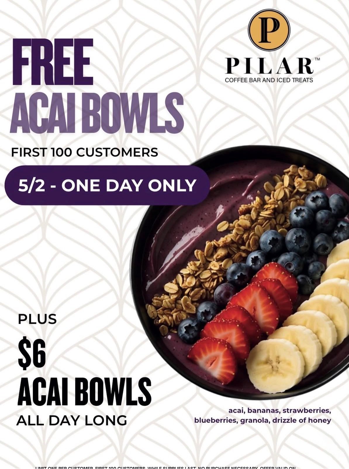 Free Acai Bowls